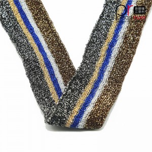 висококачествена лента със златна тел