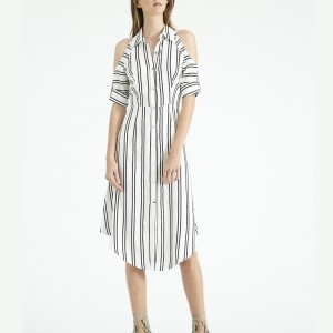 Ново пристигнала модна дантелена рокля за жени