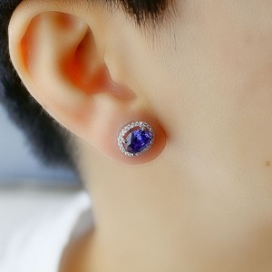 925 сребърни ушни нокти модни цирконови ушни нокти висококачествени дамски ушни нокти