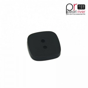 Последно добро качество черен цвят кръгъл копче за дреха