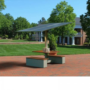 Таблица за слънчеви зареждания Работни станции на кампуса Устойчива енергийна производителност