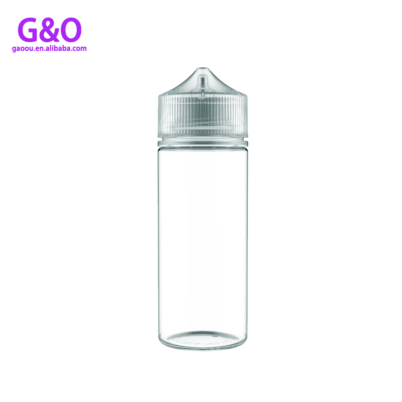 60ml прозрачна пълничка горила бутилка на едро закръглена горила еликвидна пластмасова капкомер бутилка еднорог пластмасова капсула бутилка еднорог вапе дим контейнер масло