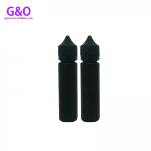 бутилка за бутилка за течност и течна бутилка 60мл черна нова пълничка горила еднорог пластмасови бутилки за капкомер еднорог кап...