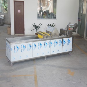 Перална машина за растителна дезинфекция с озон (с устройство за отстраняване на примеси)