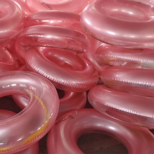 Гигантски надуваем златен блясък Прозрачен плувен балон плувен плувен басейн