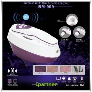 Употреба в домашни условия Преносим анализ на кожата Анализ на косата Измервателни влага устройства с iOS система Android система