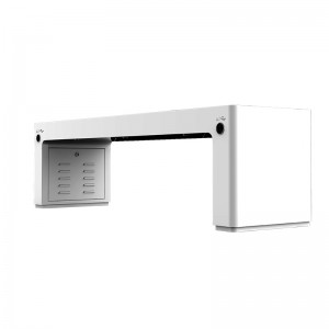 Соларна градска пейка за външна употреба