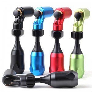 Ротационна машина пистолет шейдър лайнер L форма силна мощност алуминиева сплав боди арт перманентен грим за татуировки игли зах...