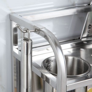 Стойка за подправки от неръждаема стомана holder Държач за инструменти от неръждаема стомана ， Поставка за съхранение на дъски от н...