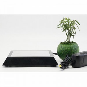 ново огледало квадратна основа maglev левитация летящ въздух бонсай езерце гърне дърво