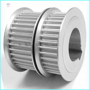 Персонализирана алуминиева халка HTD 3m 25t Keyway