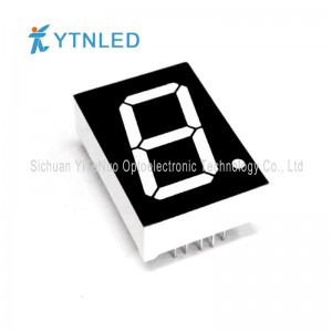 1 инчов червен 1 цифрен 7 сегментен LED дисплей, цифрова тръба