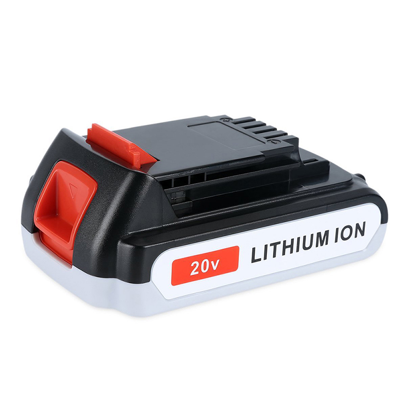 Безжични акумулаторни батерии Li-ion 2000mAh 20V за Black u0026 Decker LB20, LBX20, LBX4020, LB2X4020 Инструменти
