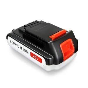 Безжични акумулаторни батерии Li-ion 2000mAh 20V за Black \u0026 Decker LB20, LBX20, LBX4020, LB2X4020 Инструменти