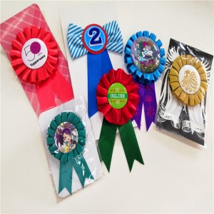 Търговия на едро на евтини печат потребителски бутон значка 58 мм магнит / огледало с щифт за безопасност