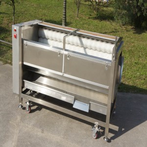 Нов тип QX-818 машина за почистване на плодове / машина за плодов пилинг / машина за пилинг за почистване на плодови четки