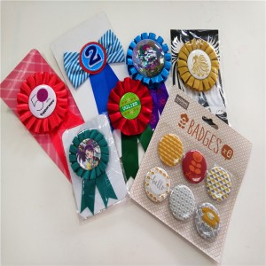 Китай Фабрично копче за метални щифтове с копче с цветно лого значка