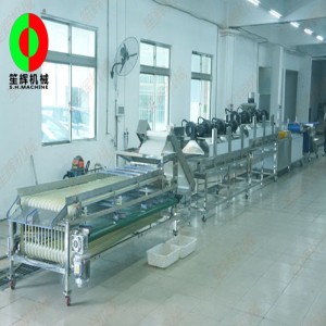 Производствена линия за почистване и сушене на въздух за светене на ядки