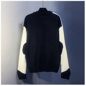 2019 нова зима есенна млечна крава жакард плътна прежда пуловер пуловер