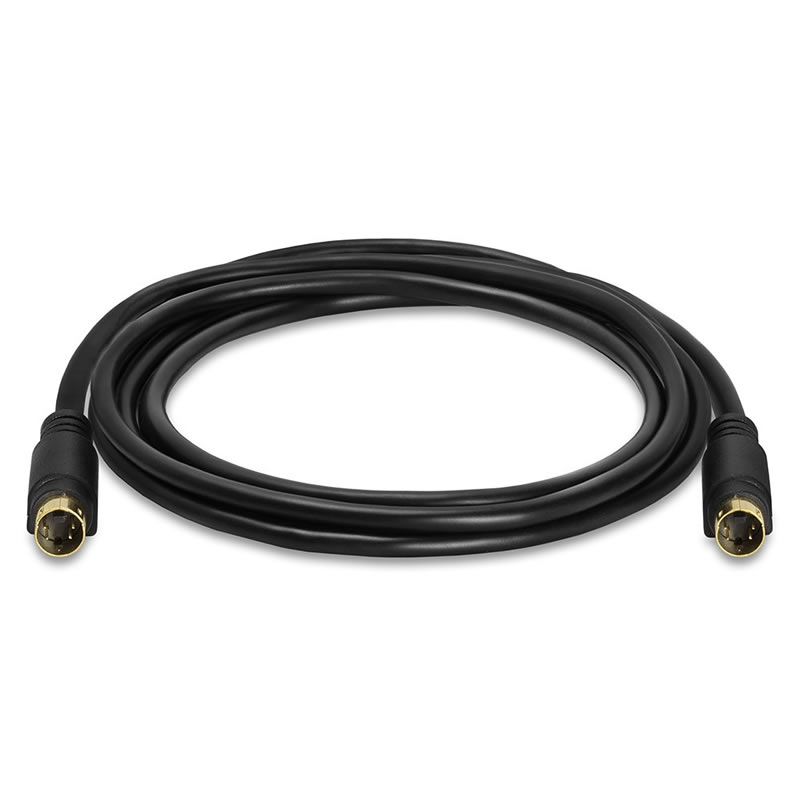 S-Video кабел позлатен (SVHS) 4-PIN SVideo кабел