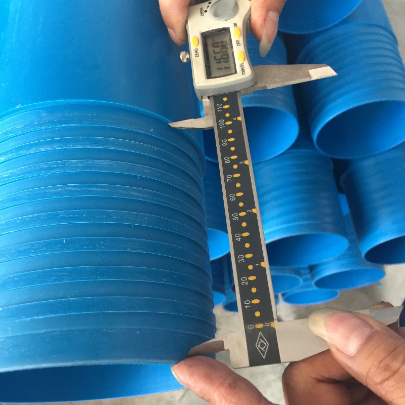 Персонализирана трапецовидна резбоваща PVC тръба за воден кладенец