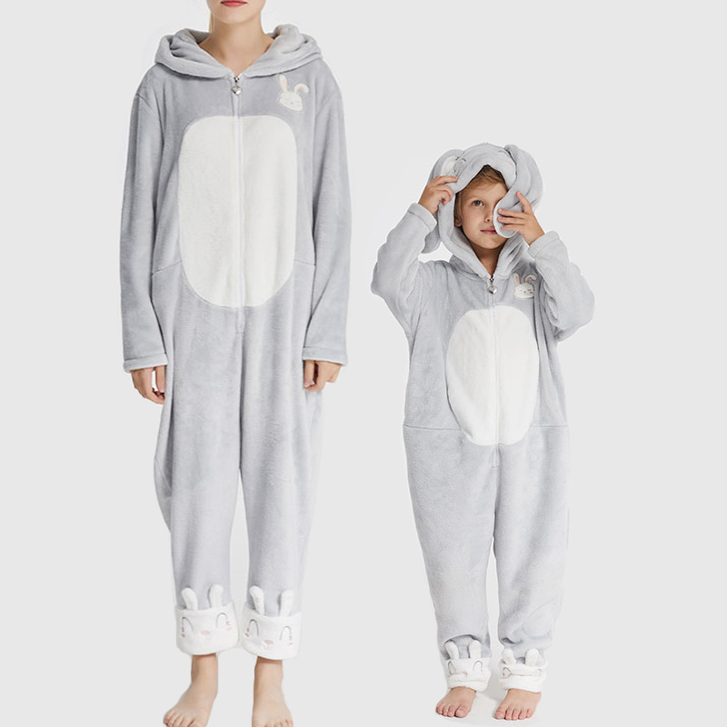 Фамилна бродерия с фланелено руно Onesie