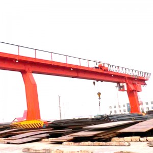 L-Shaped Legs Single Gredry Gantry Crane с лебедка
