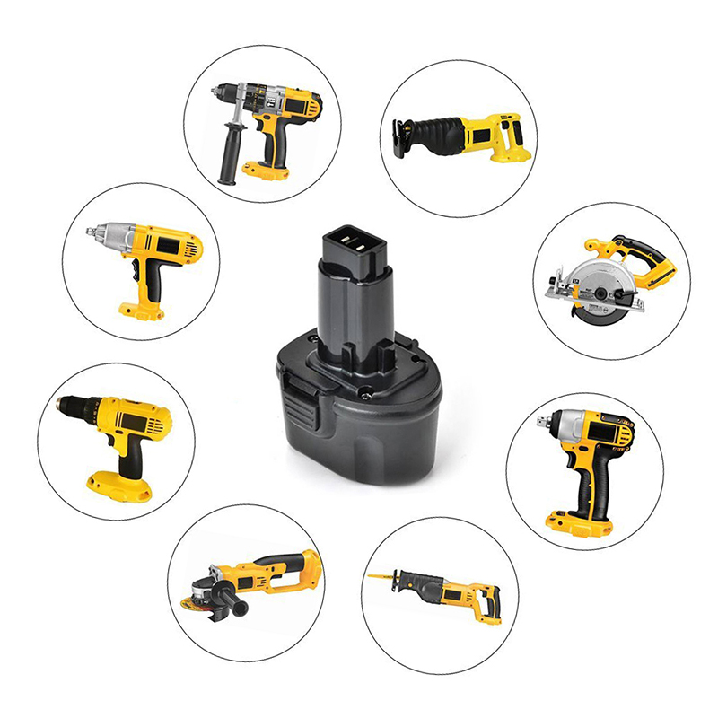 Замяна на акумулаторна батерия Ni-Mh 7.2V 3000mA за Dewalt DE9057, DE9085, DW9057