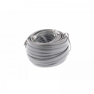 RJ12 6 Модулен телефонен кабел с проводник с кръстосан кабел