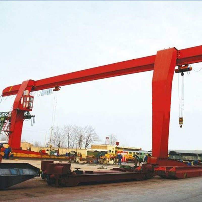 L-Shaped Legs Single Gredry Gantry Crane с подемник