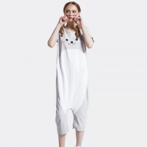 Дамска бродерия от памук-спандекс Single Jersey Onesie