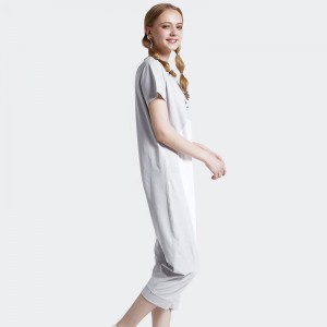 Дамска бродерия от памук-спандекс Single Jersey Onesie