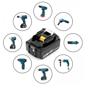 BL1815, BL1820, BL1825 18V 5000mAh сменяема литиево-йонна акумулаторна бормашина