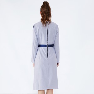 Рокля с бала с дълъг ръкав Дамски офис Женско облекло Gaun Designs Dress JSW2832