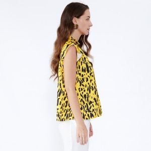 Мраморен печат с половин рамене Дамски секси връхни жилетки SI5118