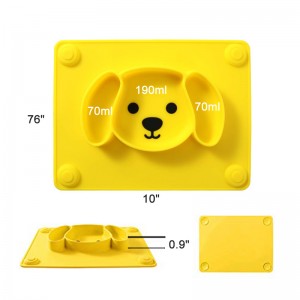 Скидоустойчиви нечупливи съдове за хранене без бебета BPA