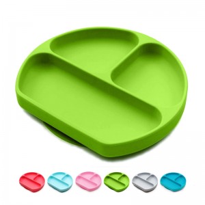 Фабрика на едро Микровълнова фурна Бебешка силиконова разделена плоча