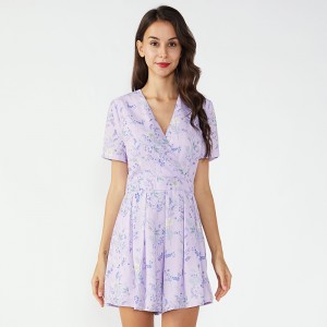 Нов стил по поръчка от шифон Onesie с щампа за жени