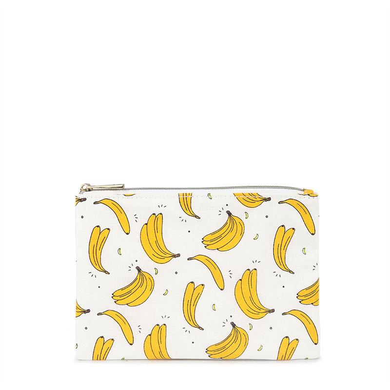 Рециклирана козметична чанта с бананово влакно