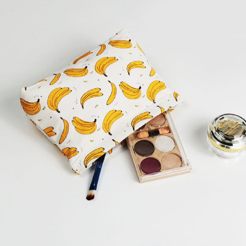 100% натурална бананова фибра популярна козметична чанта