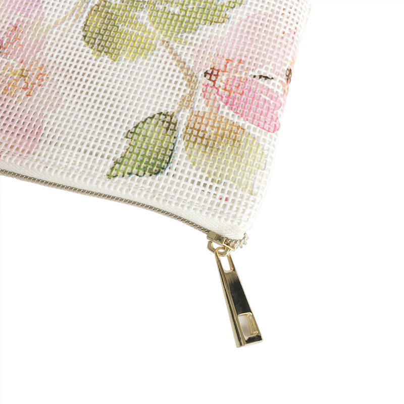Висококачествена цветна печат за жени, персонализирана козметична чанта