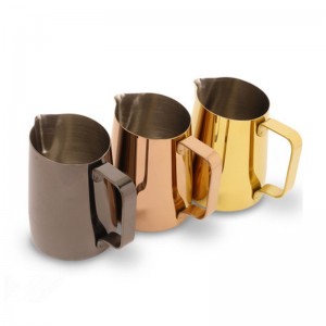 400ml \u0026 600ml неръждаема стомана Star Espresso Frothing Cing