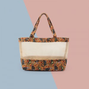 найлонова мрежеста козметична чанта с фабрична цена