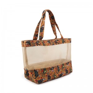 найлонова мрежеста козметична чанта с фабрична цена