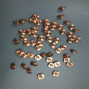 Легиран материал различни материали, персонализирани части на мелницата