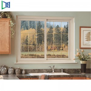 Китайски алуминиев прозорец за стъкло на прозорци с комарната нетна цена на алуминиевия плъзгащ се прозорец