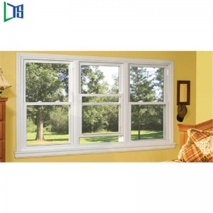 Азиатски плъзгащ се прозорец с двоен вертикален термичен прекъсване за търговски сгради