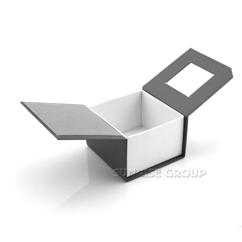 Сънрайз сив цвят 1000гр сива дъска Кутия за малки бижута с лого