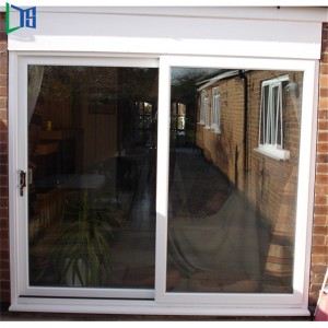 As2047 Австралия Стандартна алуминиева плъзгаща се врата Топлоизолация с двойно стъкло