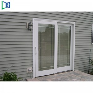 Двойни стъклени алуминиеви плъзгащи се врати Двойни предпазни остъкляващи врати с As2047 и прахово покритие завършени
